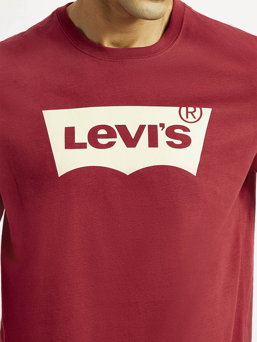 Men's Brand Logo Crew Neck T-shirt