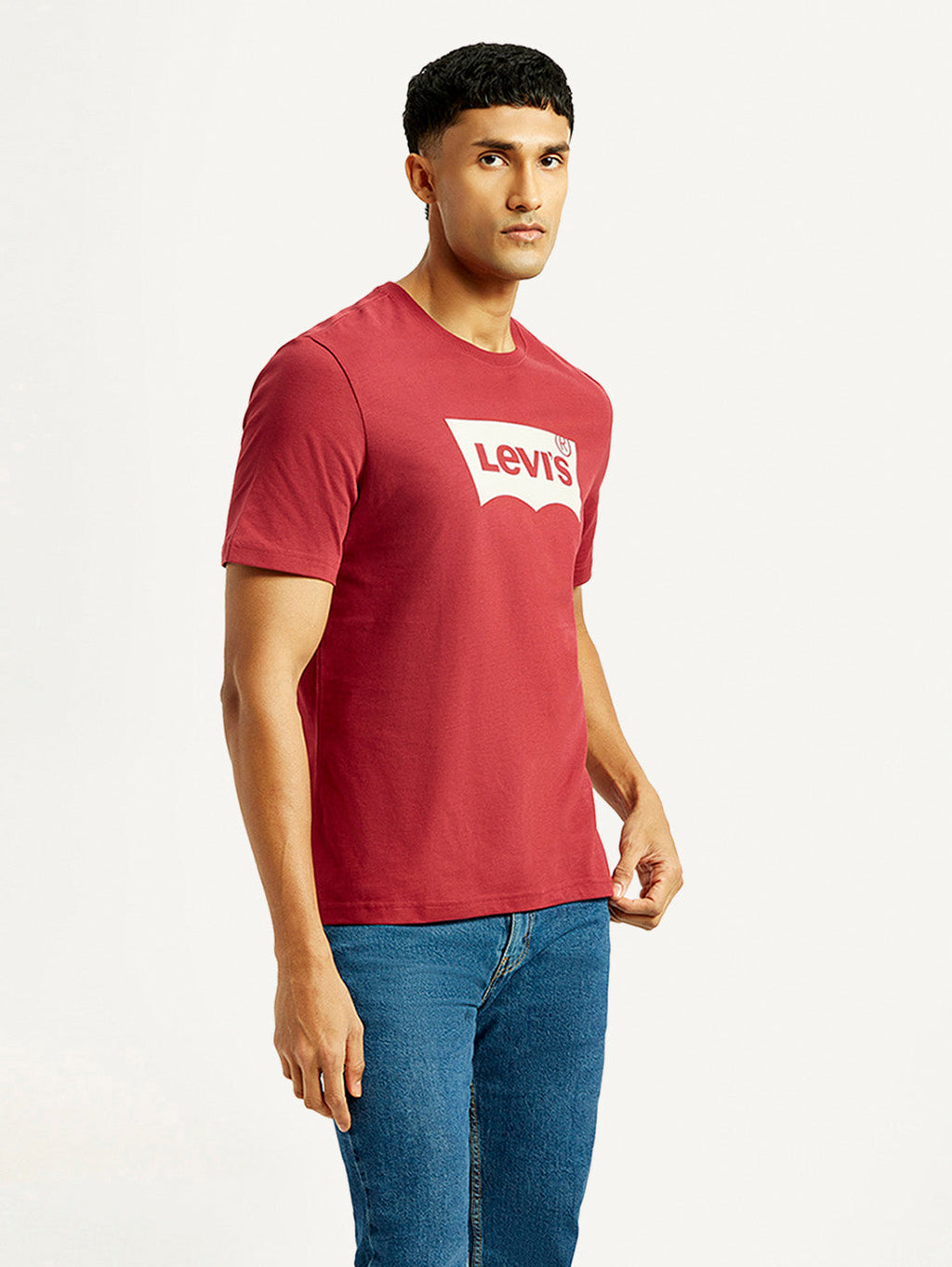 Men's Brand Logo Crew Neck T-shirt