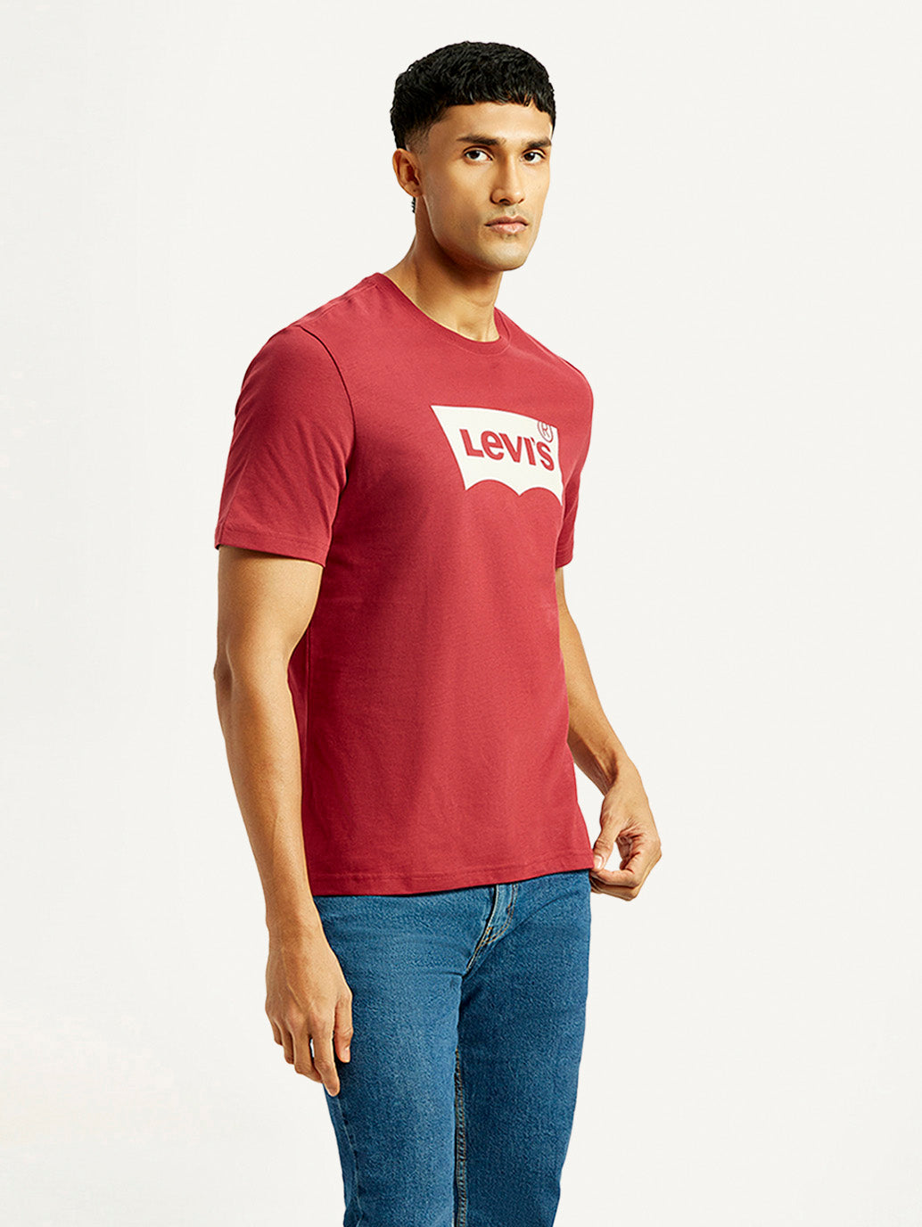 Men's Brand Logo Crew Neck T-shirt