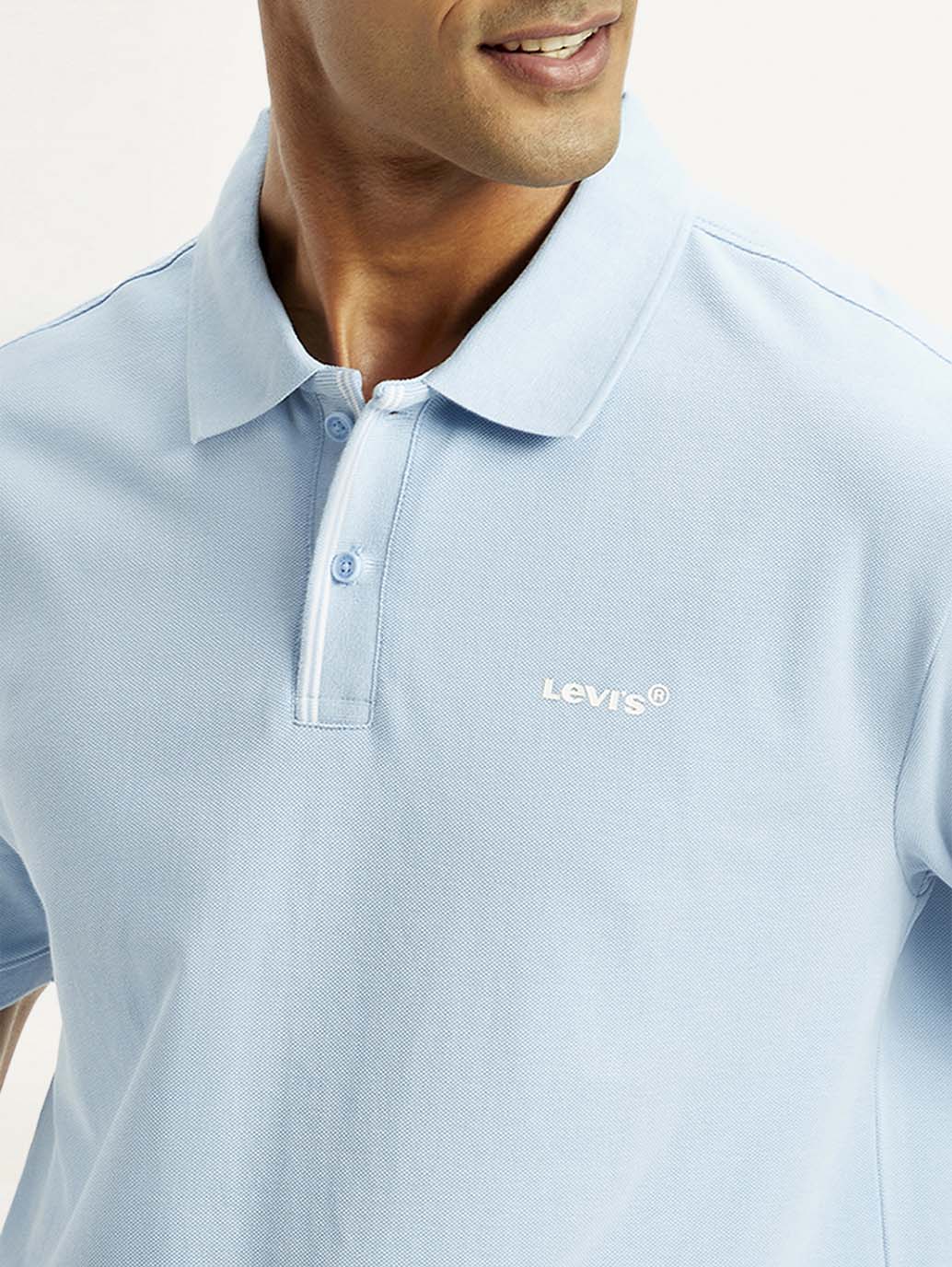 Men's Solid Slim Fit Polo T-shirt