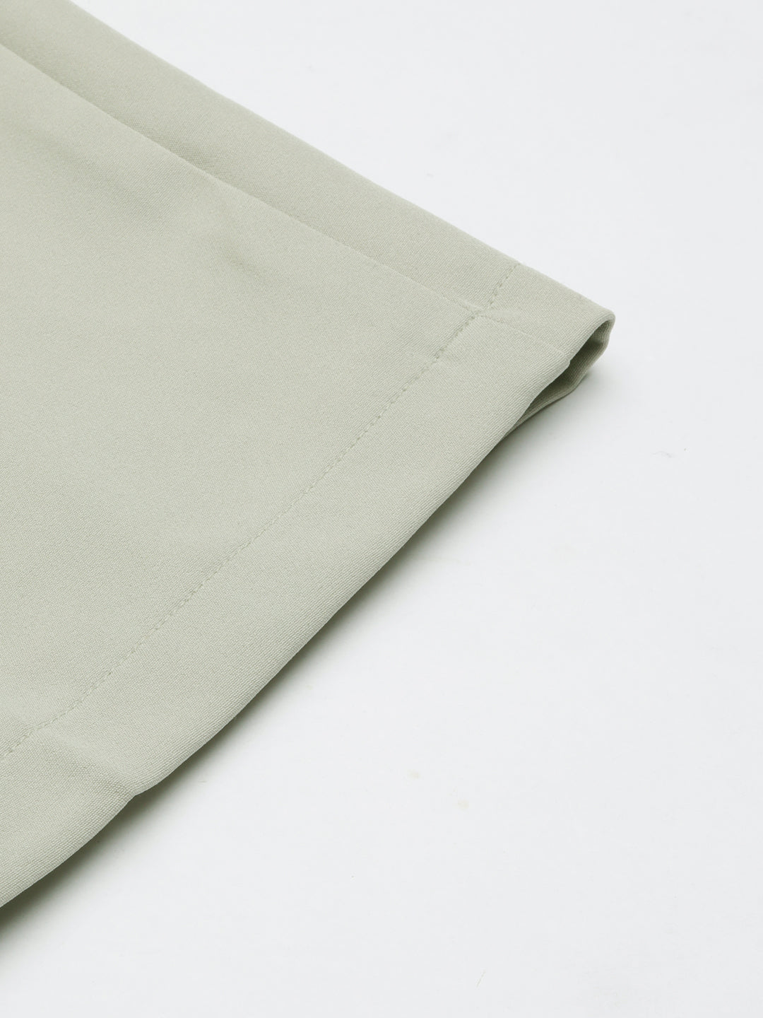 Women's Beige Relaxed Straight Fit Cotton Parallel Trouser