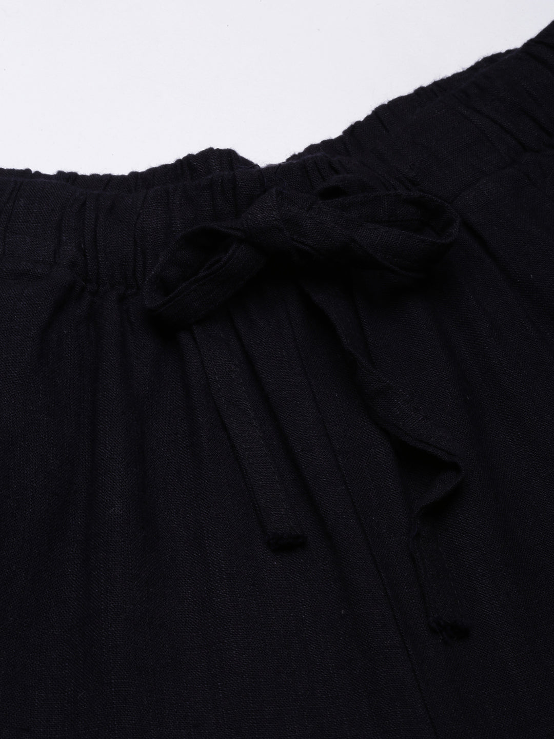 Women's Navy Blue Wide Leg Palazzos