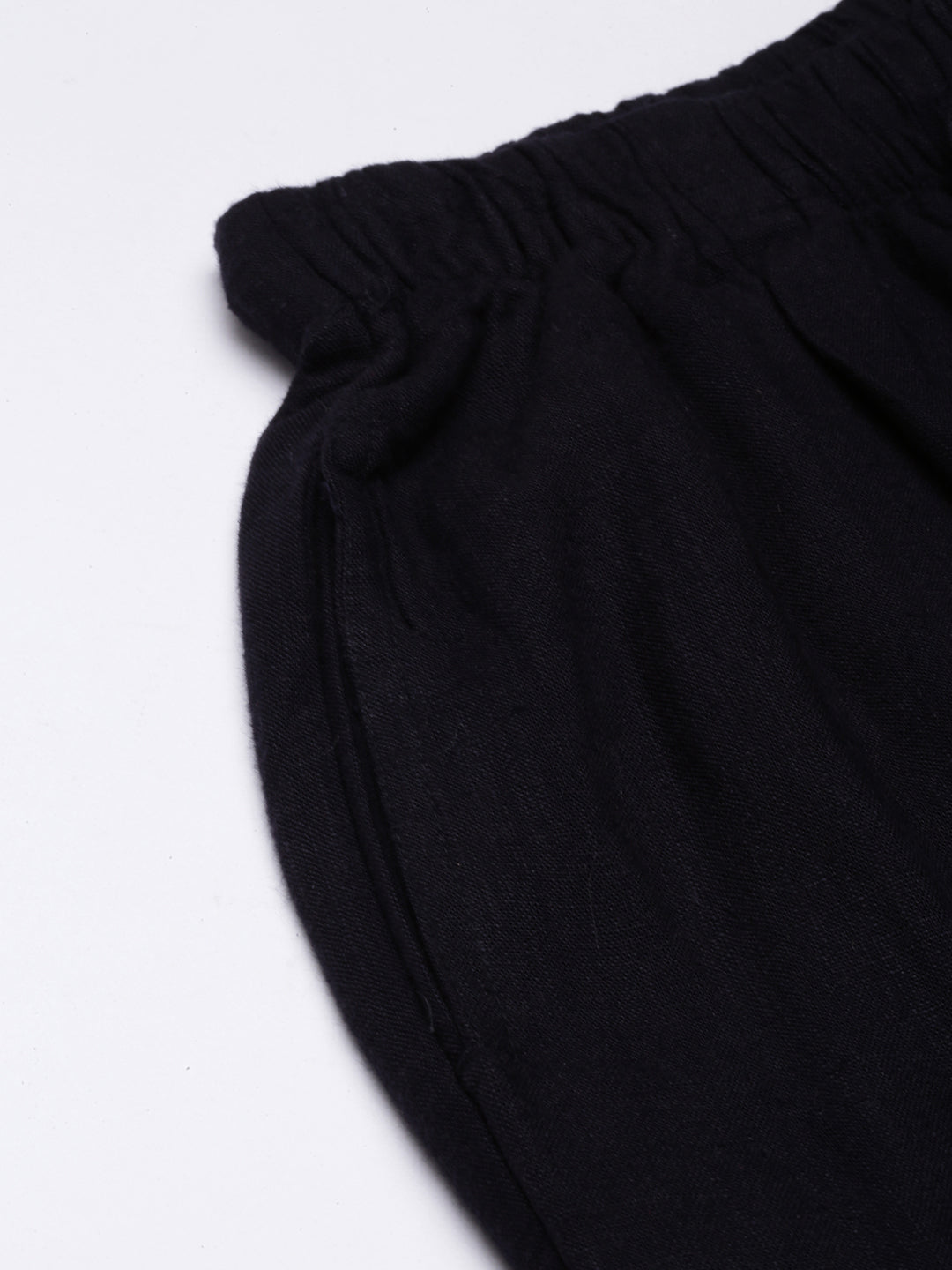 Women's Navy Blue Wide Leg Palazzos