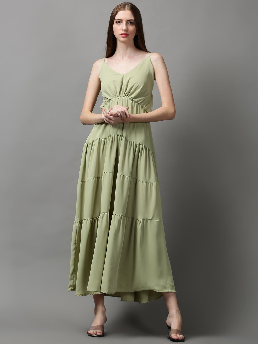 Women's Green Maxi Dress