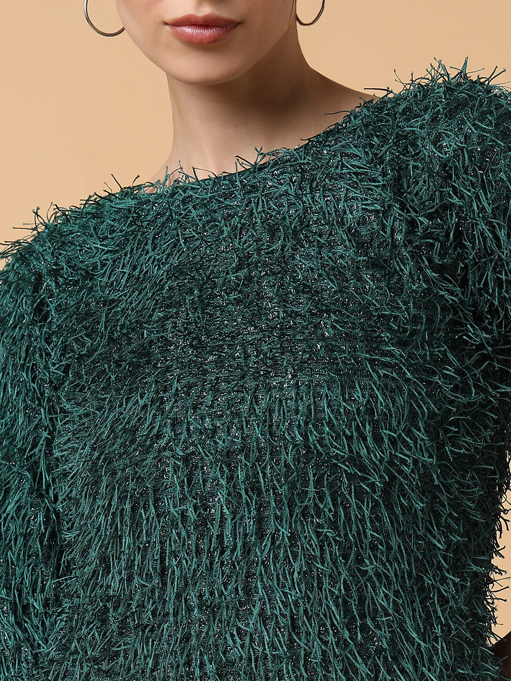 Women's Solid Sheath Green Dress