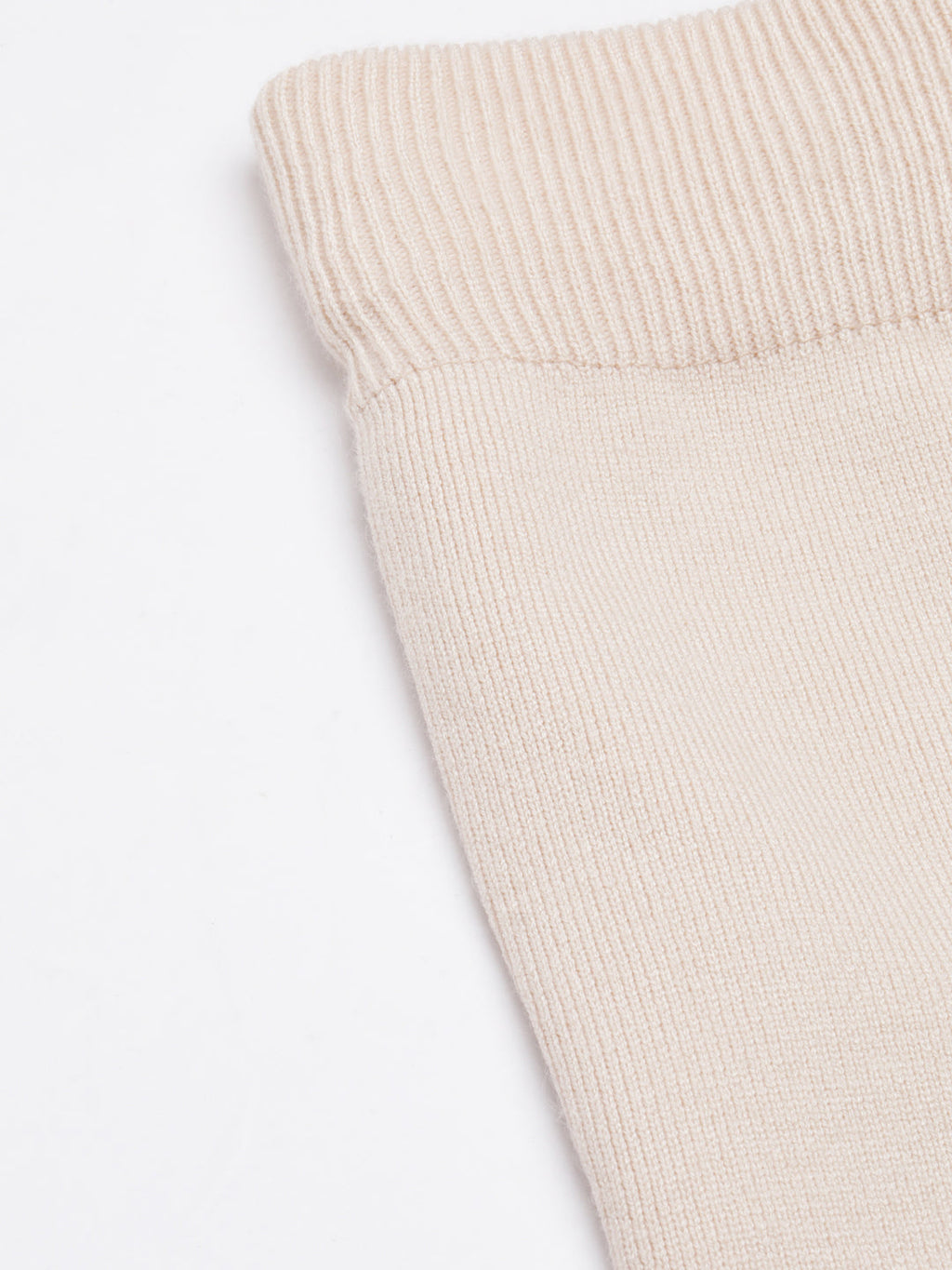 Women's Beige Relaxed Straight Fit Cropped Cotton Parallel Trouser