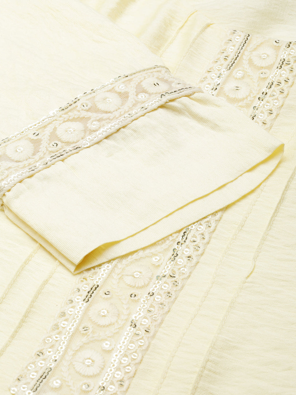 Women's Straight Yellow Solid Kurta