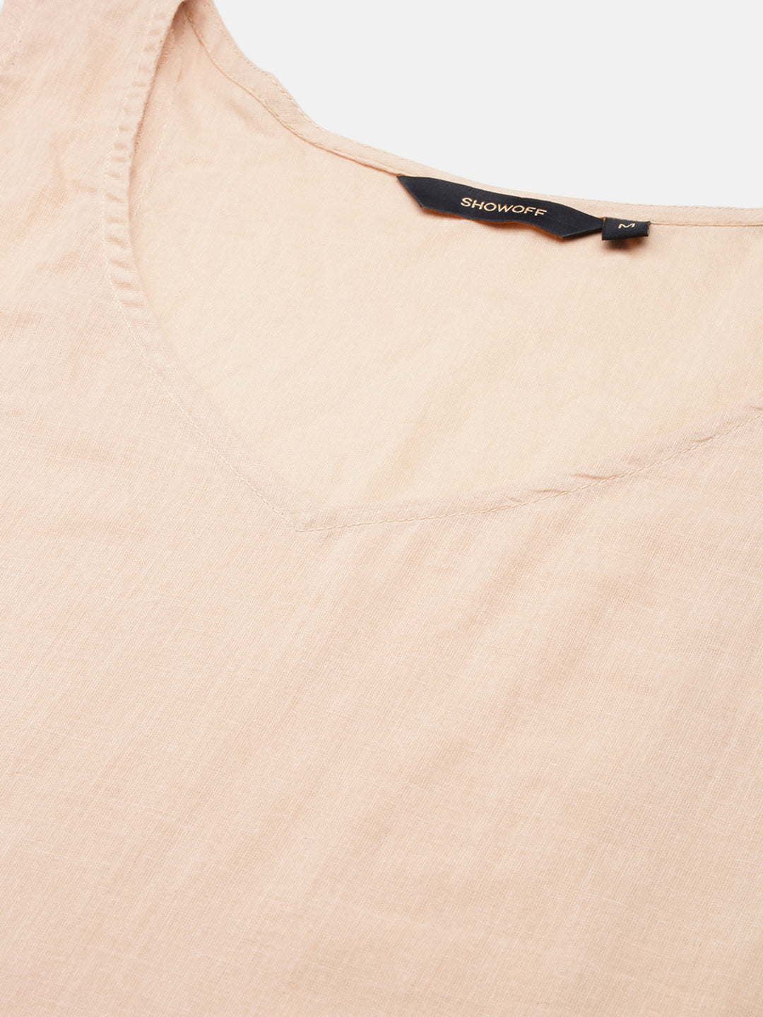 Women's V-Neck Abstract Multi Kaftan Kurta