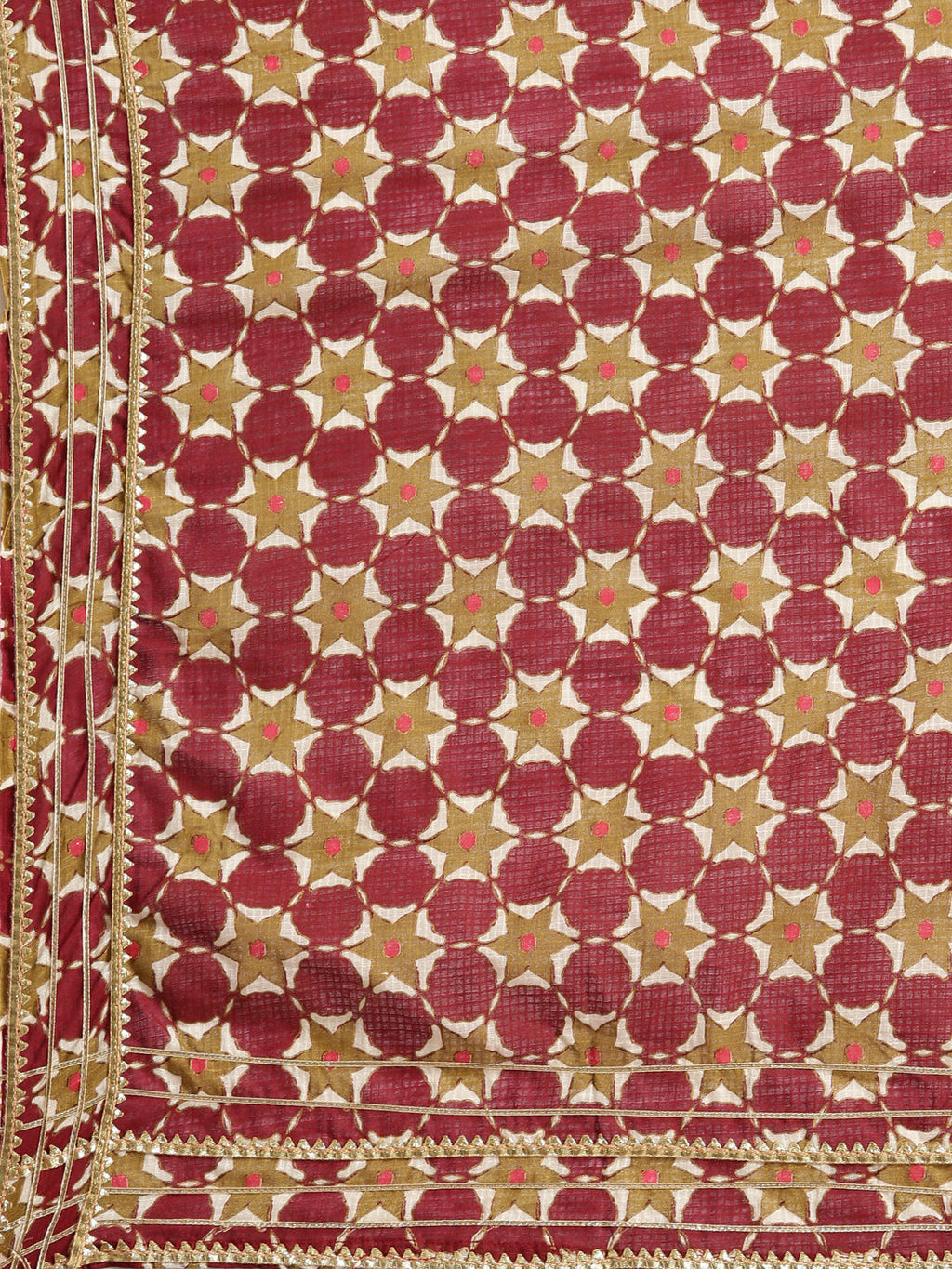 Women's Khaki Floral Printed Indie Prints Anarkali Kurta