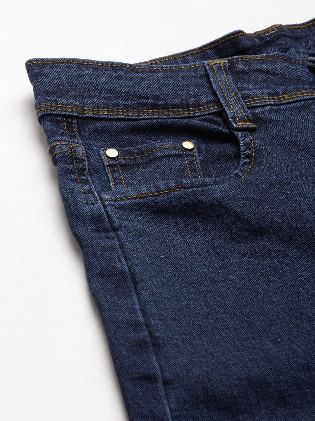 Women's Blue Regular Fit Denim Jeans