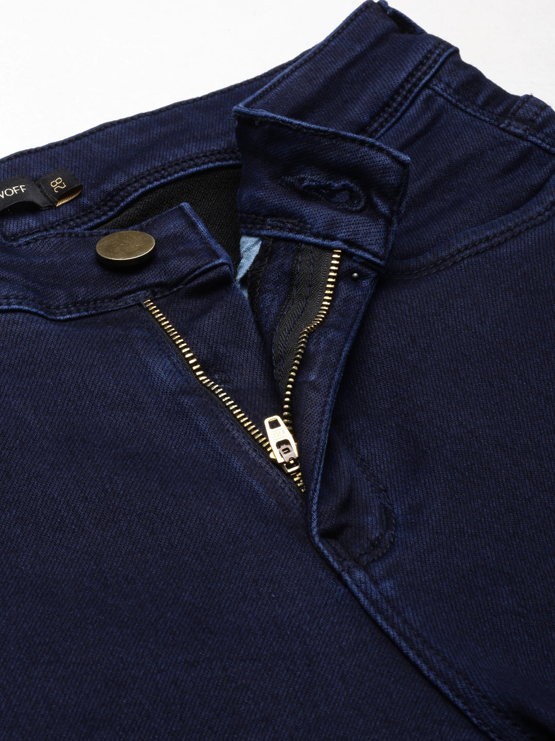 Women's Blue High-Rise Stretchable Jeans