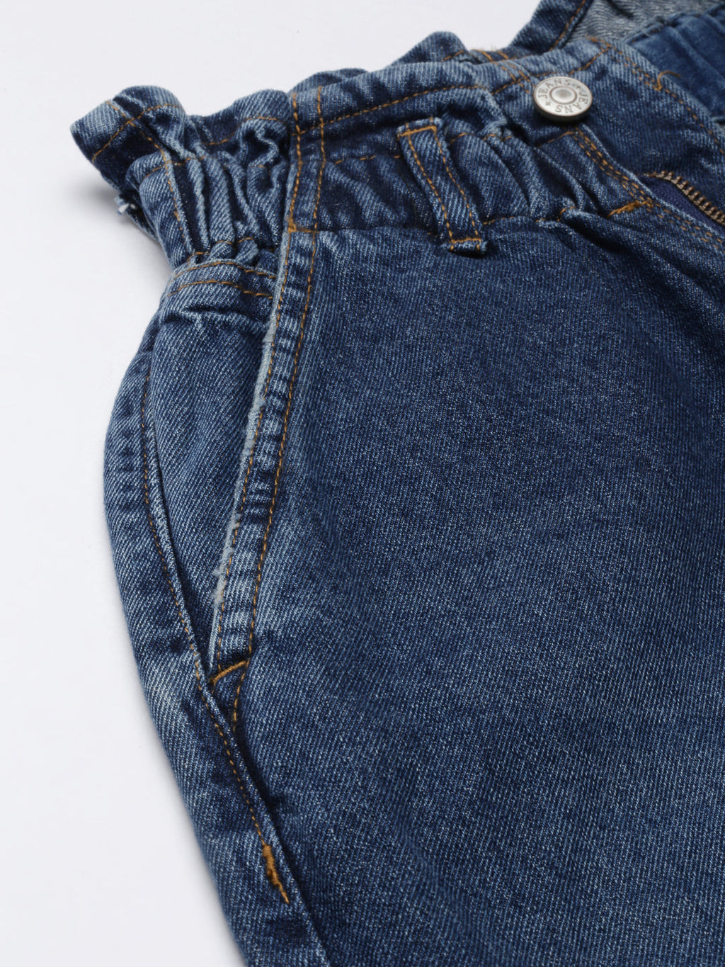 Women's Blue High-Rise Light Fade Light Shade Denim Jeans