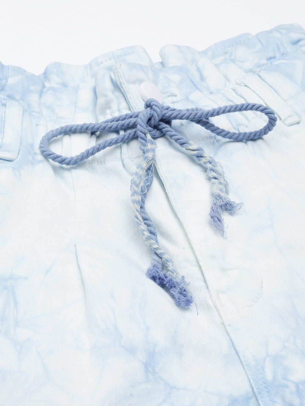 Women's Blue Heavy Fade Acid Wash Mom Fit Denim Jeans