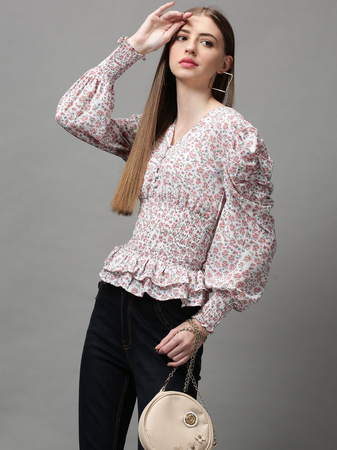 Women's Navy Blue Skinny Fit Stretchable Denim Jeans