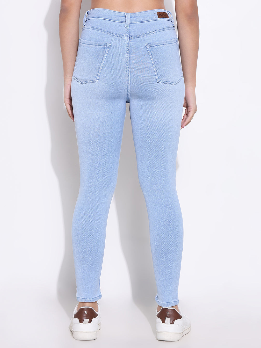 Women's Blue Skinny Fit Stretchable Denim Jeans