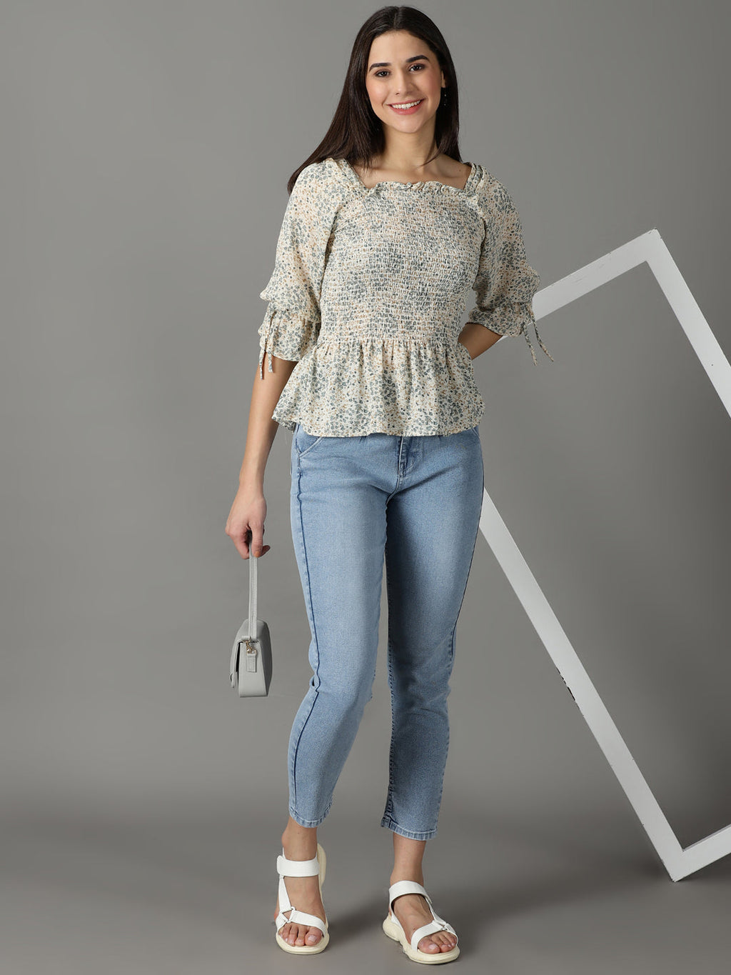 Women's Blue High-Rise Light Fade Stretchable Cotton Jeans