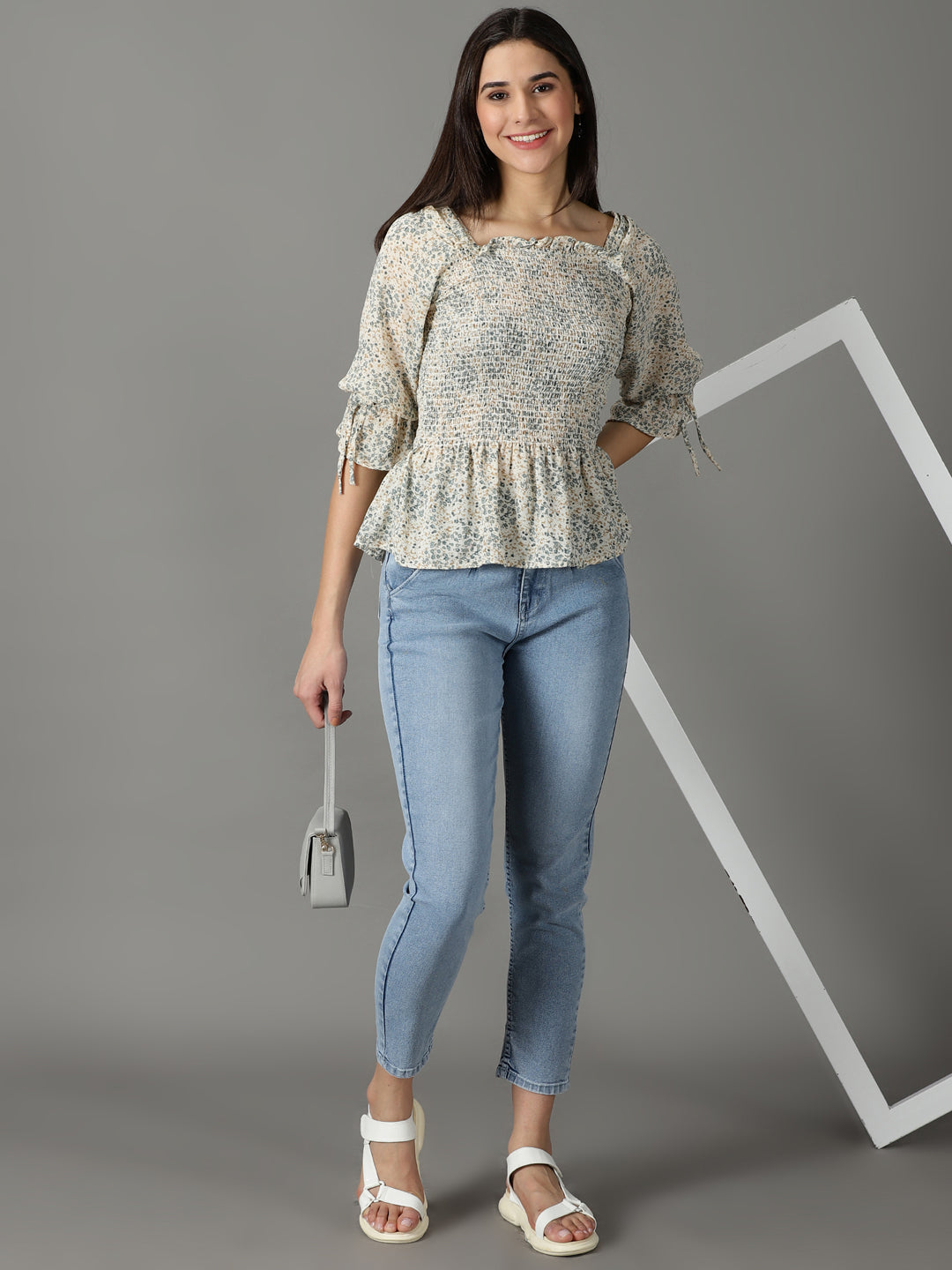 Women's Blue High-Rise Light Fade Stretchable Cotton Jeans