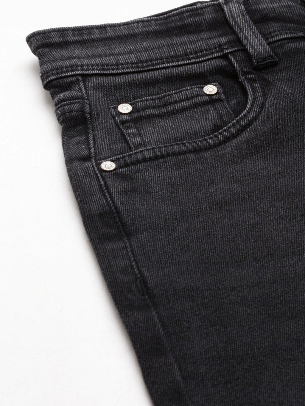 Women's Black Light Fade High-Rise Denim Jeans