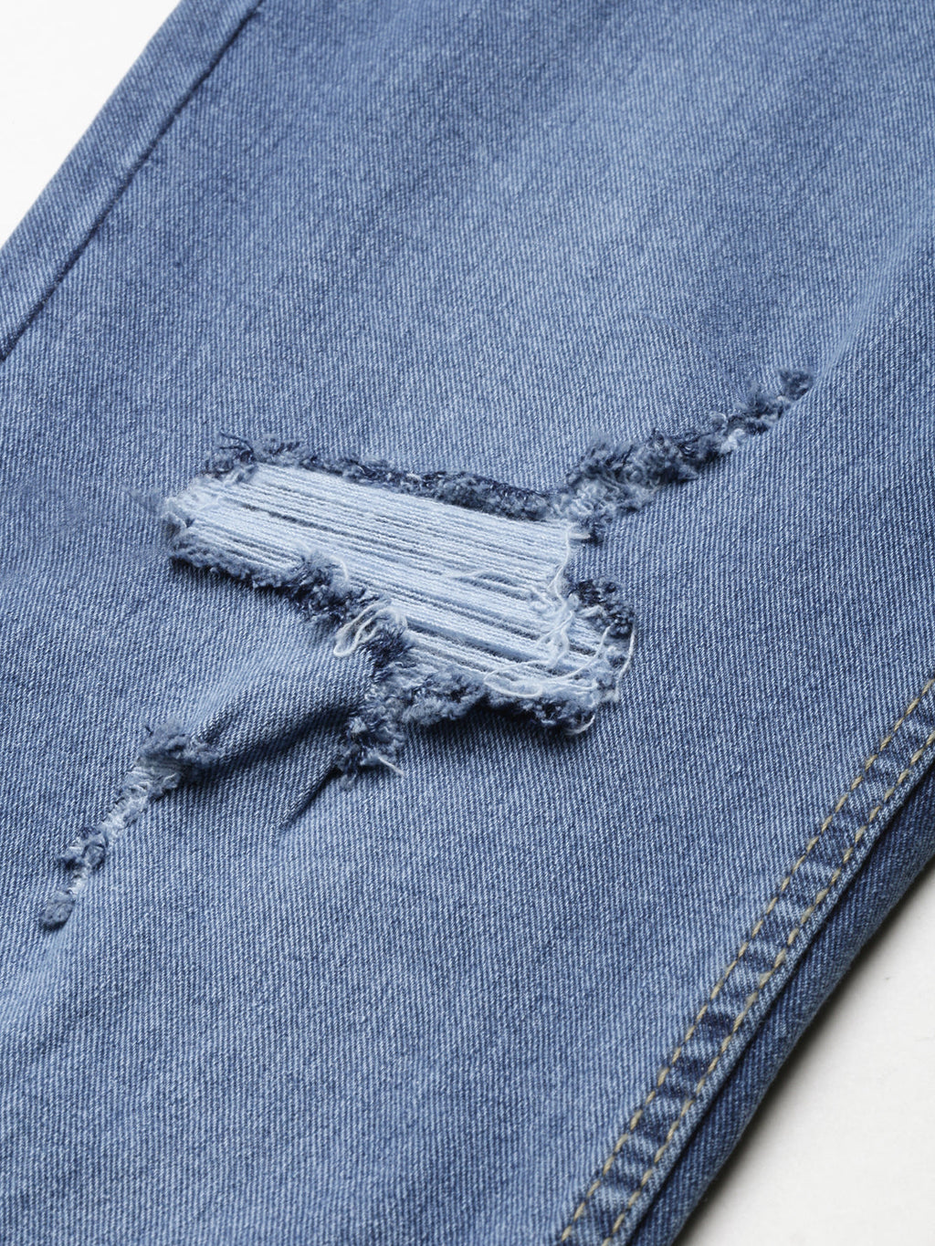 Women's Blue High-Rise Light Fade Denim Jeans