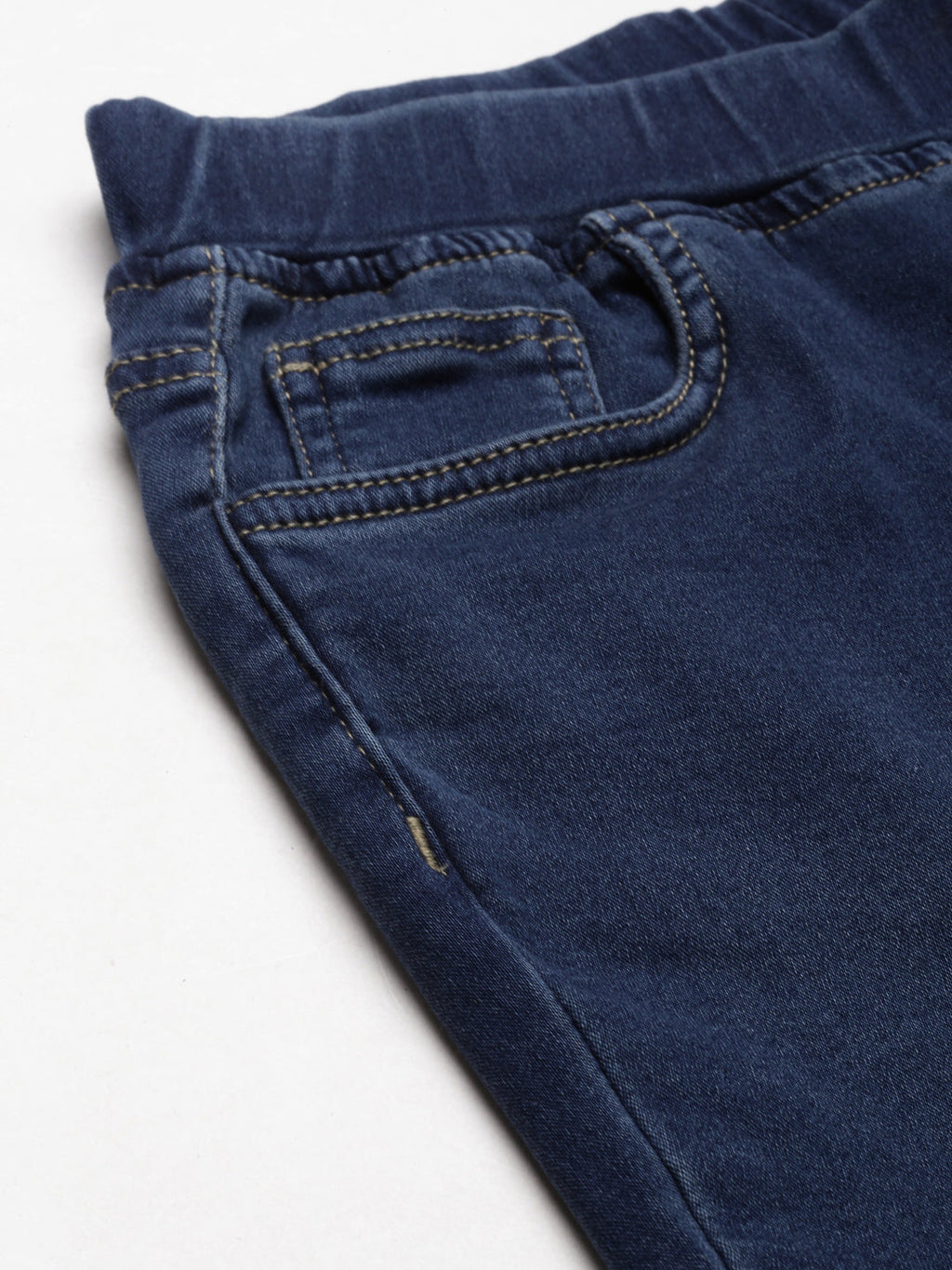 Women's Blue Mid Rise Jean Skinny Fit Clean Look Stretchable Jeans