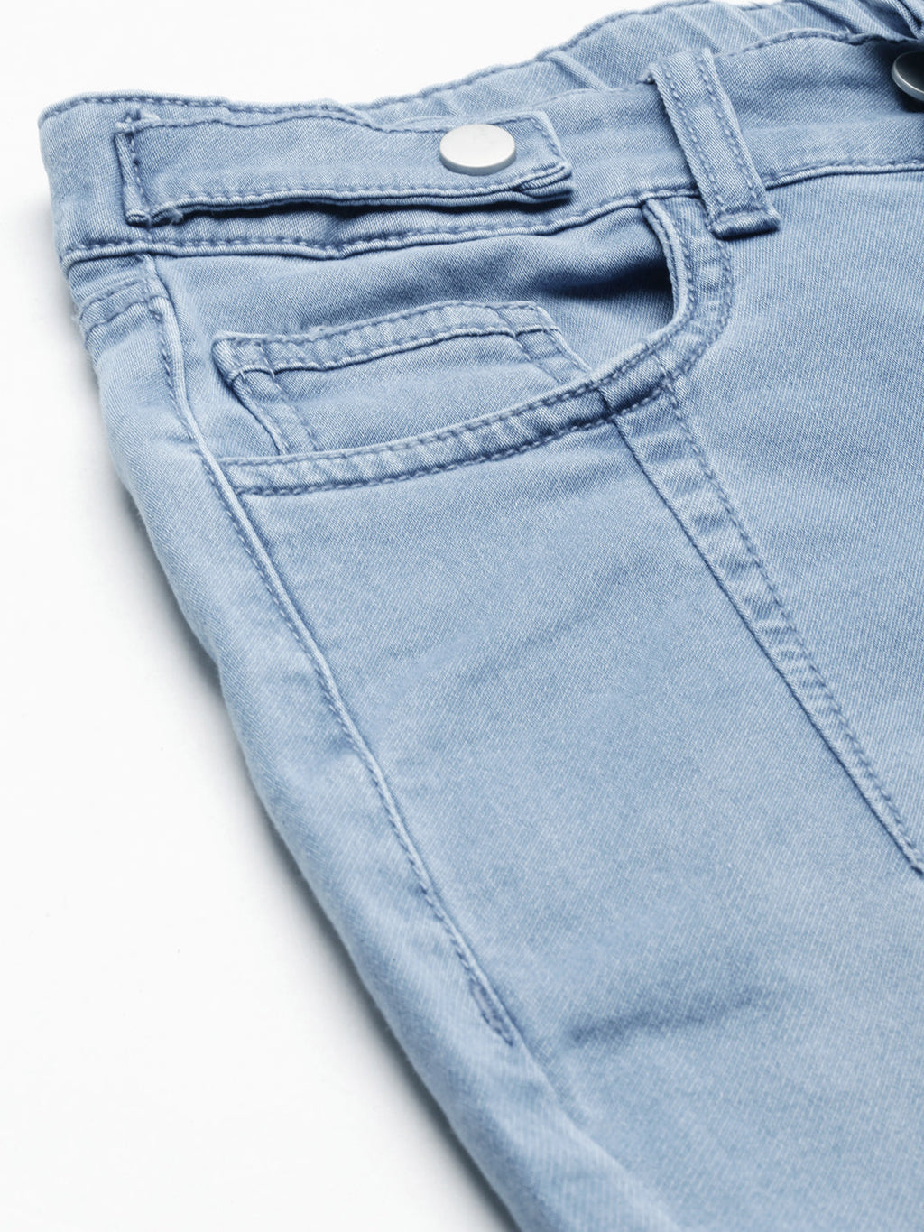 Women's Blue Jean Light Fade Denim Jeans