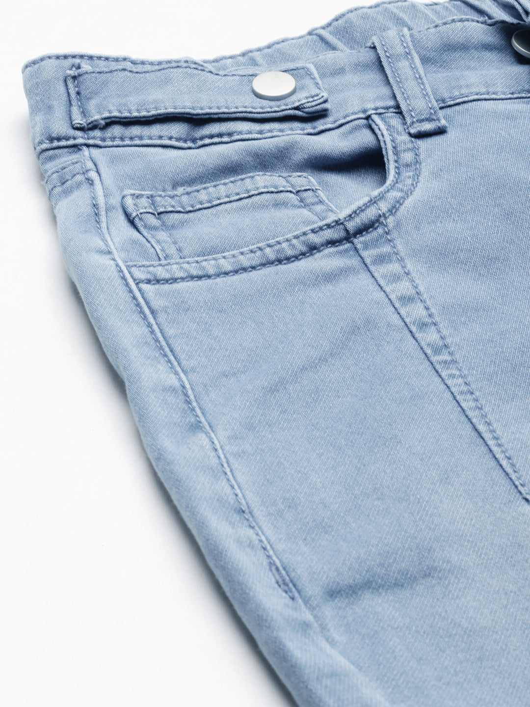 Women's Blue Jean Light Fade Denim Jeans