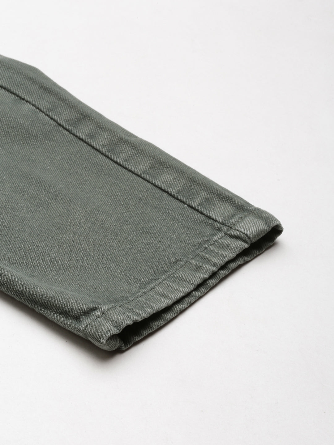 Women's Olive Jean High Rise Acid Wash Denim Jeans