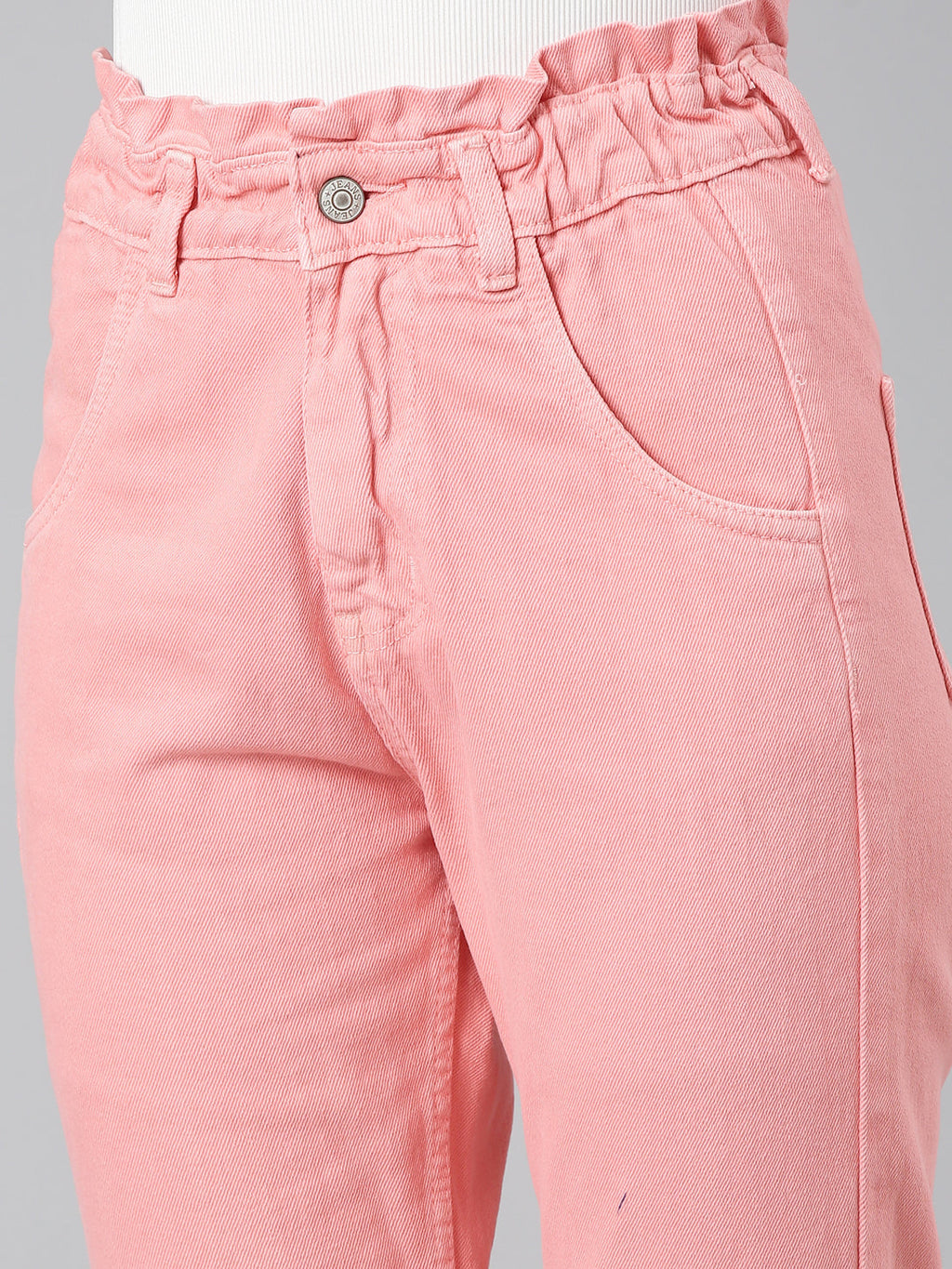 Women's Coral Cotton Regular Fit Jeans