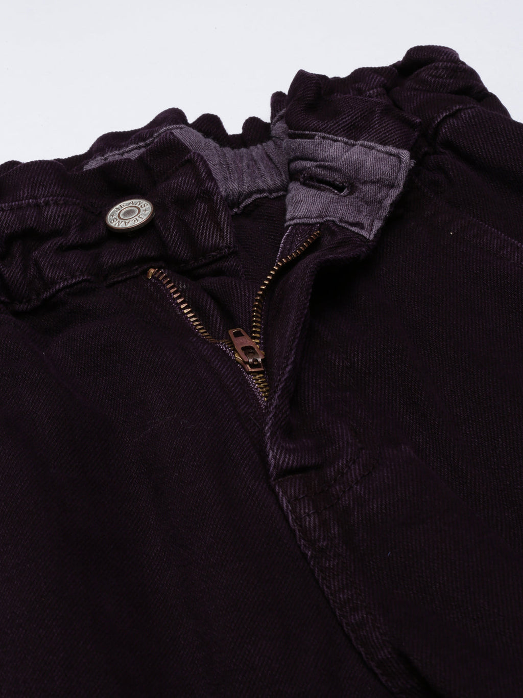 Women's Violet Clean Look Acid Wash Mom Fit Denim Jeans