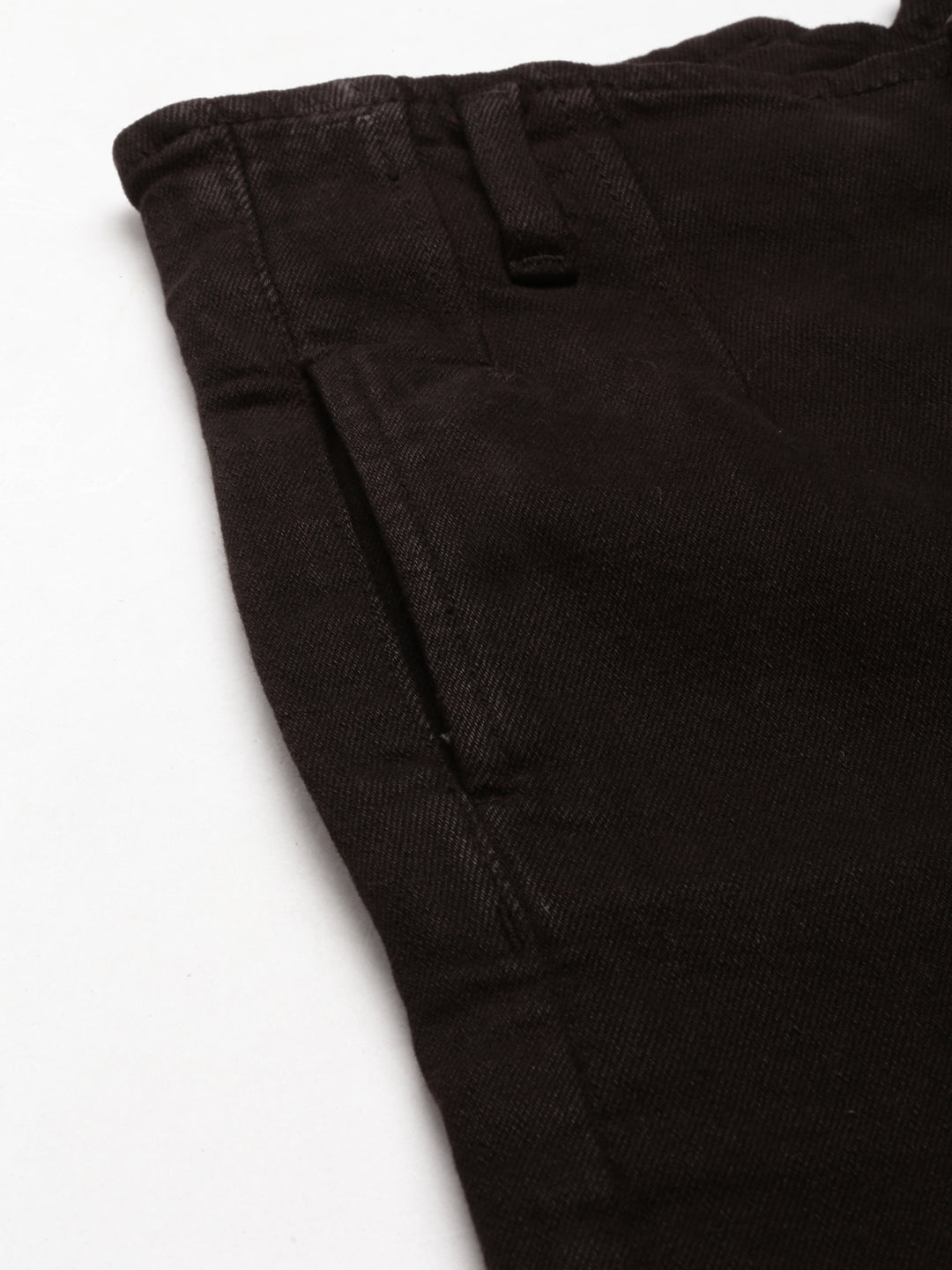 Women's Brown Slim Fit Mid-Rise Cropped Denim Jeans