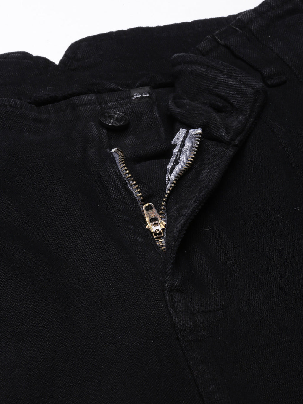 Women's Black Straight Fit Stretchable Jeans