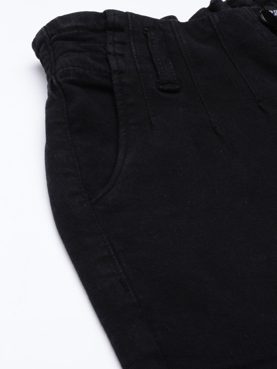 Women's Black Mom Fit Denim Jeans