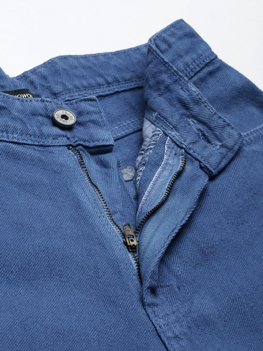 Women's Blue Jean High-Rise Acid Wash Denim Jeans