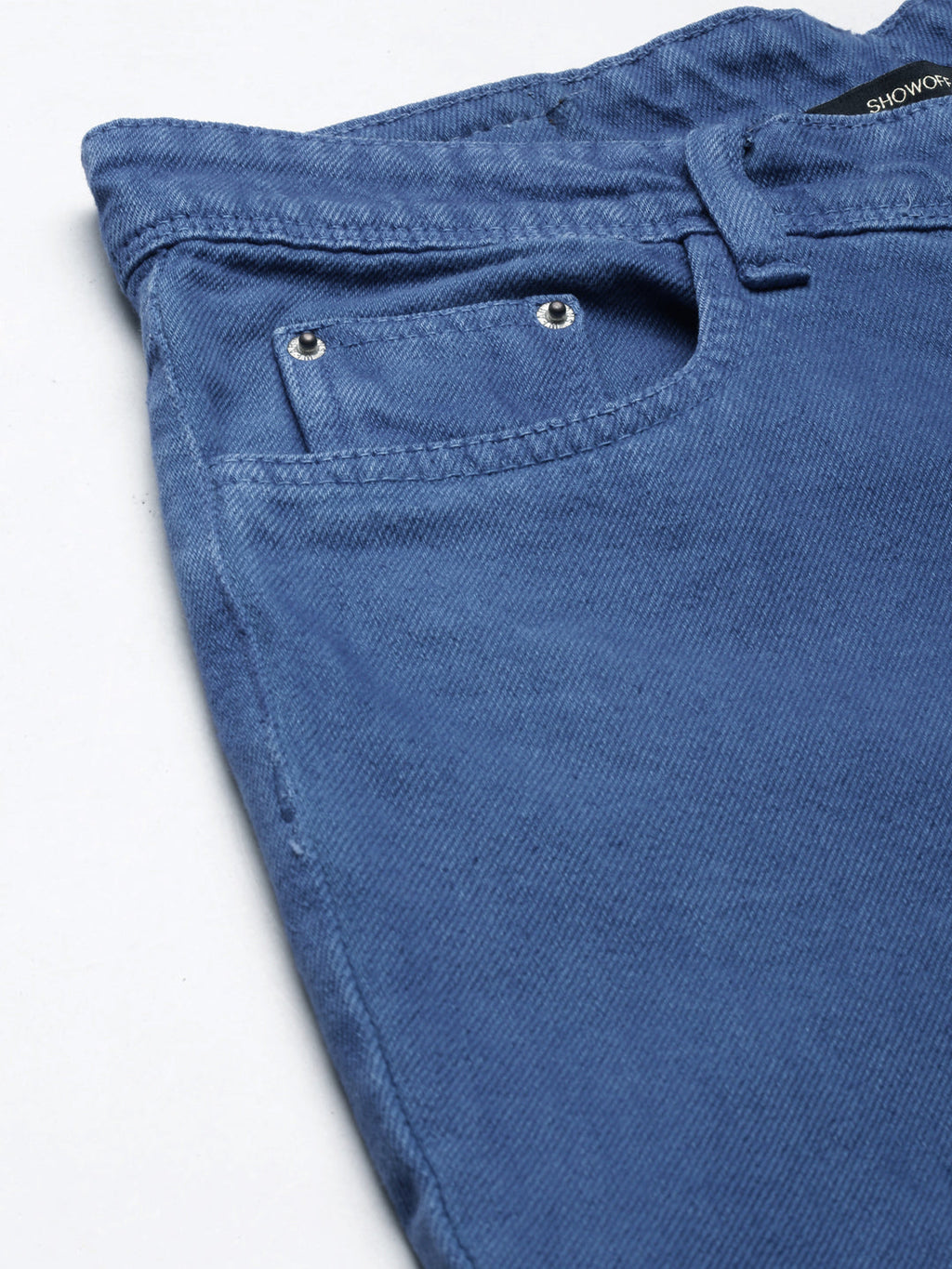 Women's Blue Jean High-Rise Acid Wash Denim Jeans