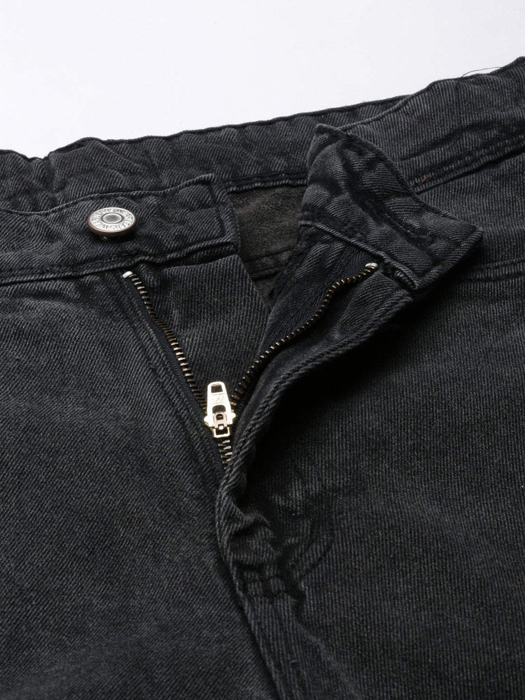 Women's Grey Wide Leg Denim Jeans