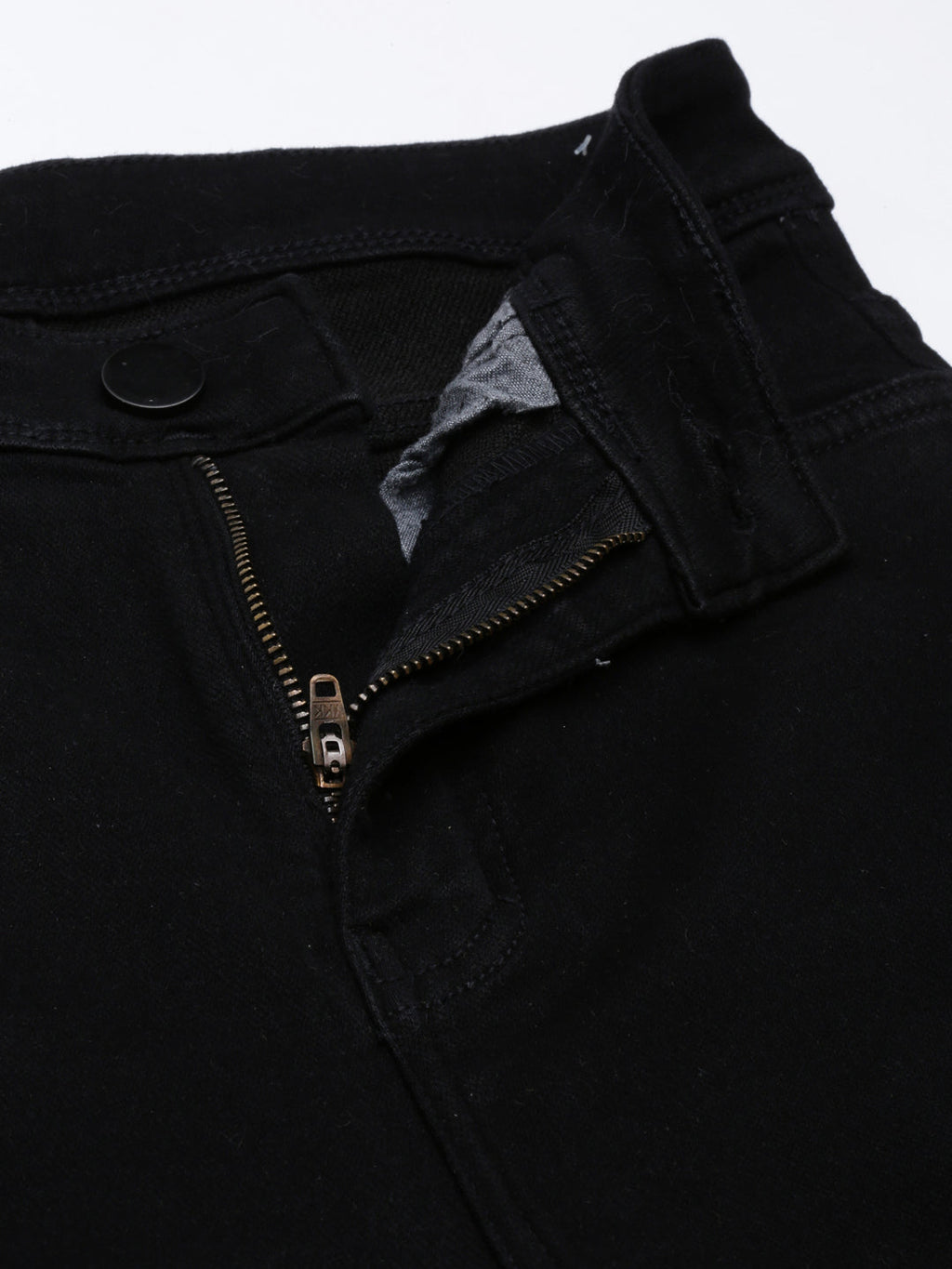 Women's Black Mid Rise Clean Look Skinny Fit Denim Jeans