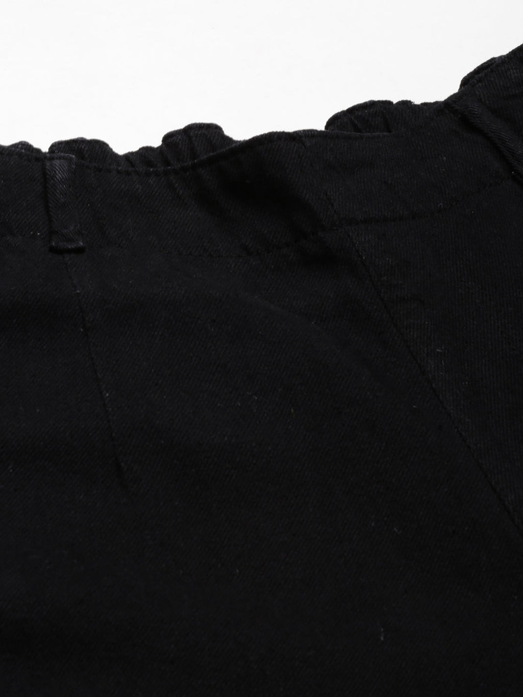 Women's Black Jean Straight Fit Denim Jeans