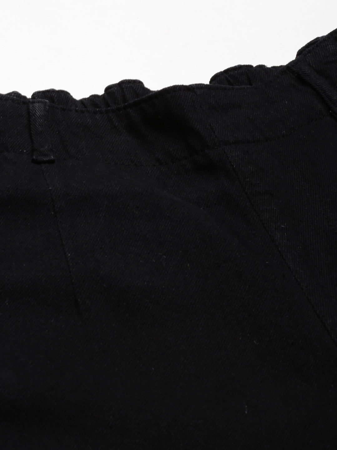 Women's Black Jean Straight Fit Denim Jeans