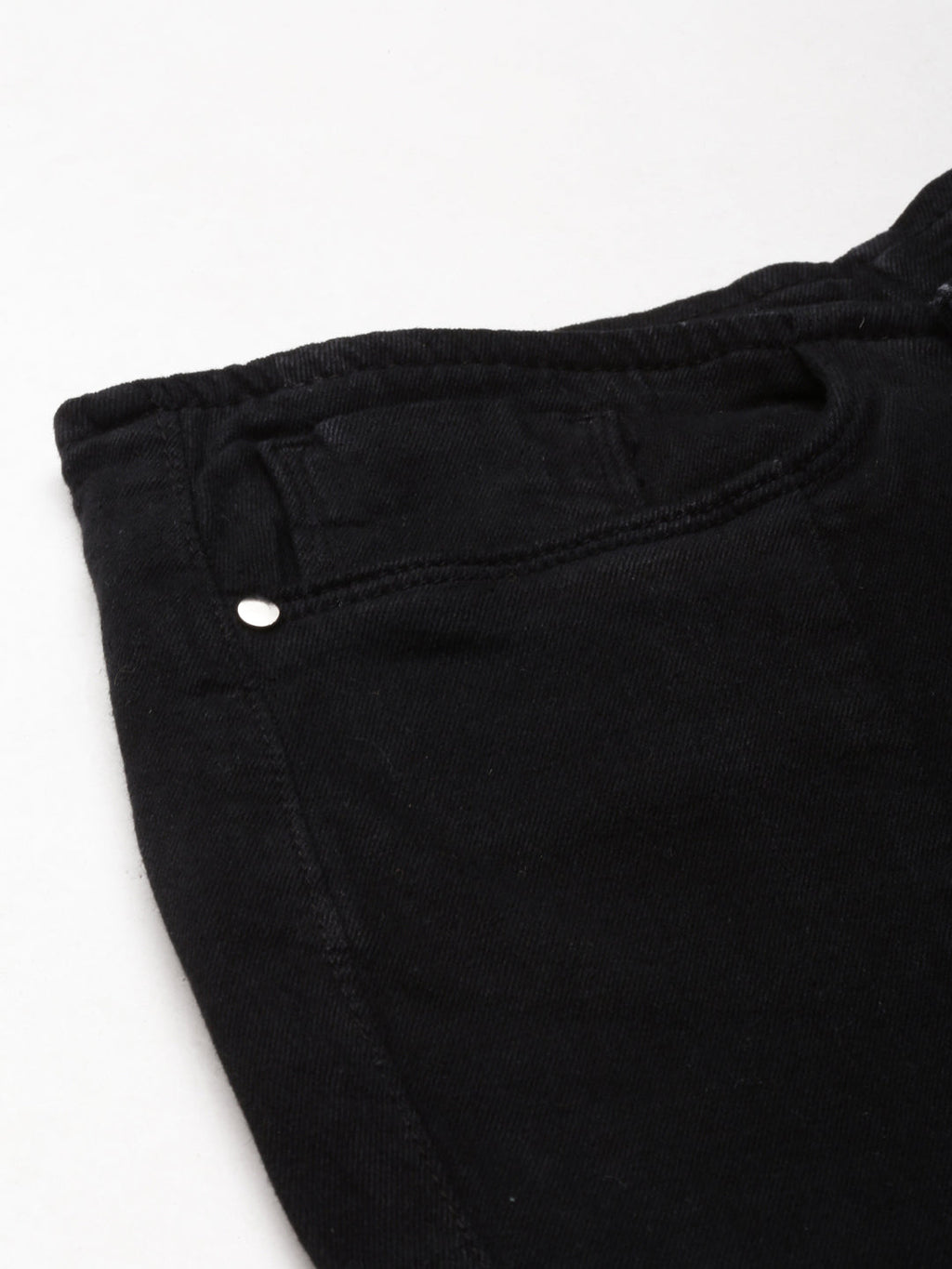 Women's Black Bootcut High-Rise Denim Jeans