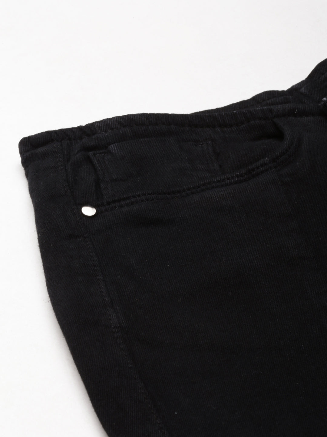 Women's Black Bootcut High-Rise Denim Jeans