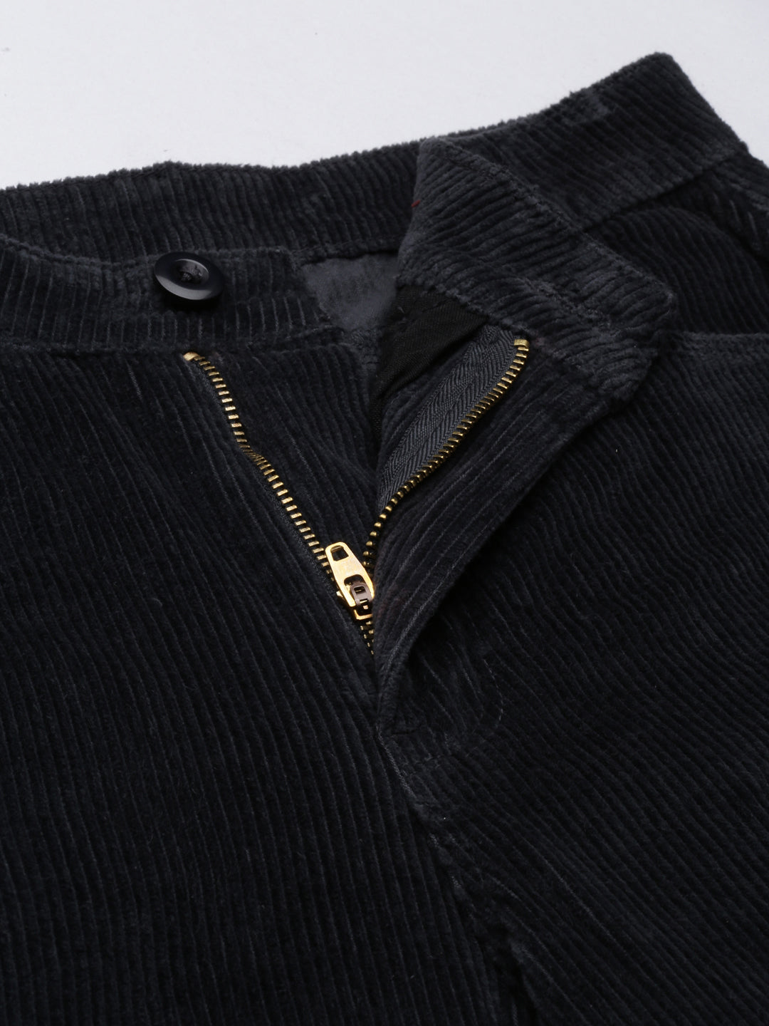 Women's Olive Straight Fit High-Rise Trousers