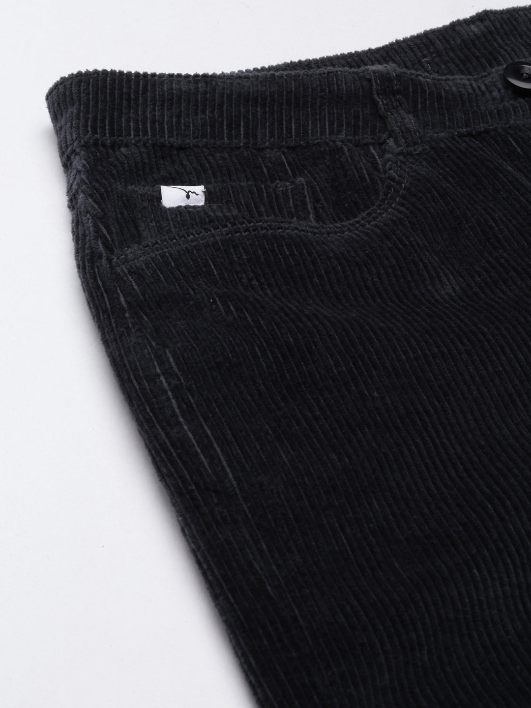 Women's Olive Straight Fit High-Rise Trousers