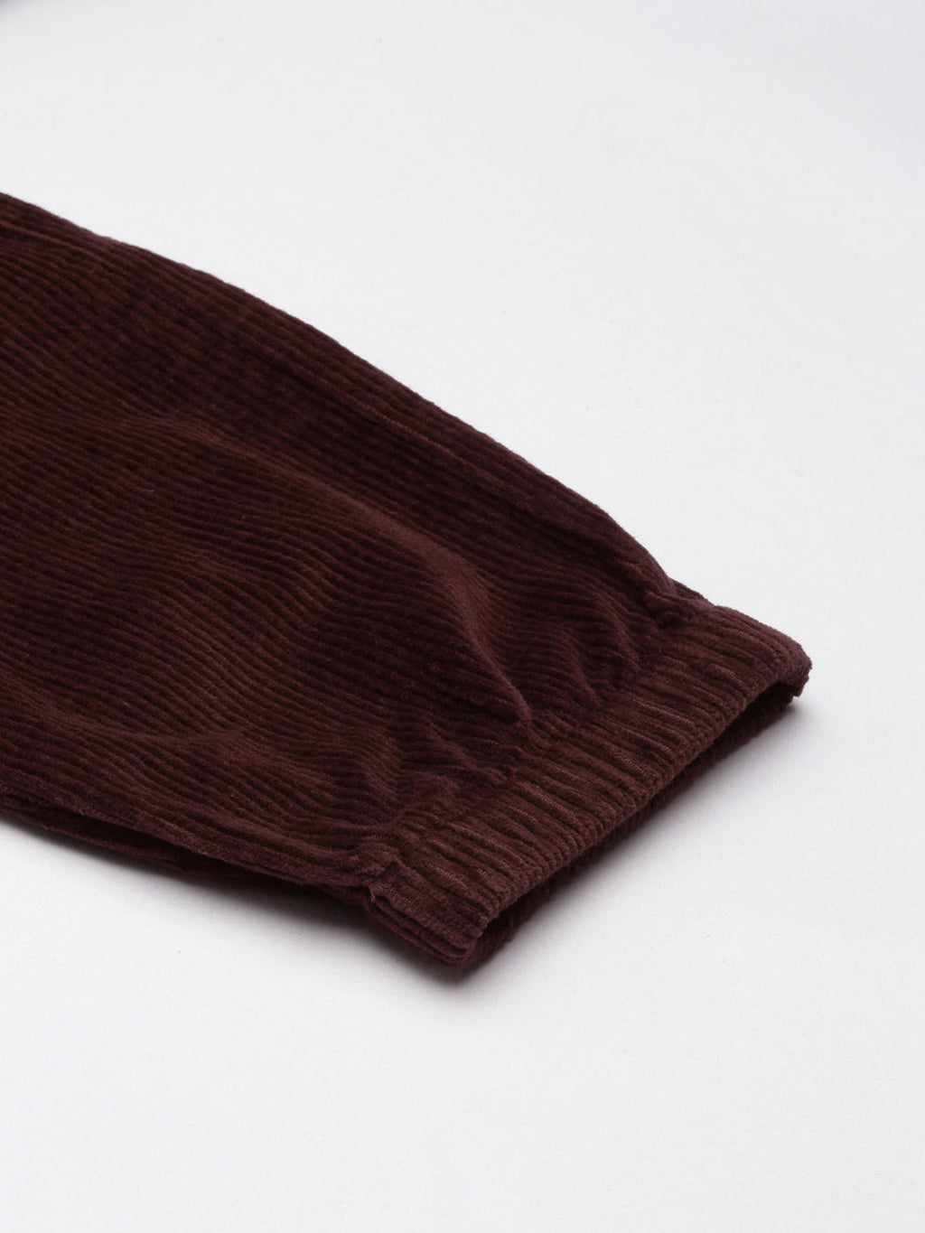 Women's Brown Slim Fit High-Rise Joggers