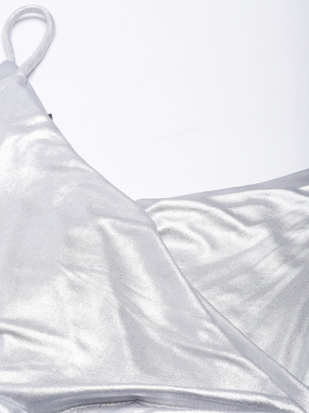 Women's Grey Maxi Sheath Party Wear Dress