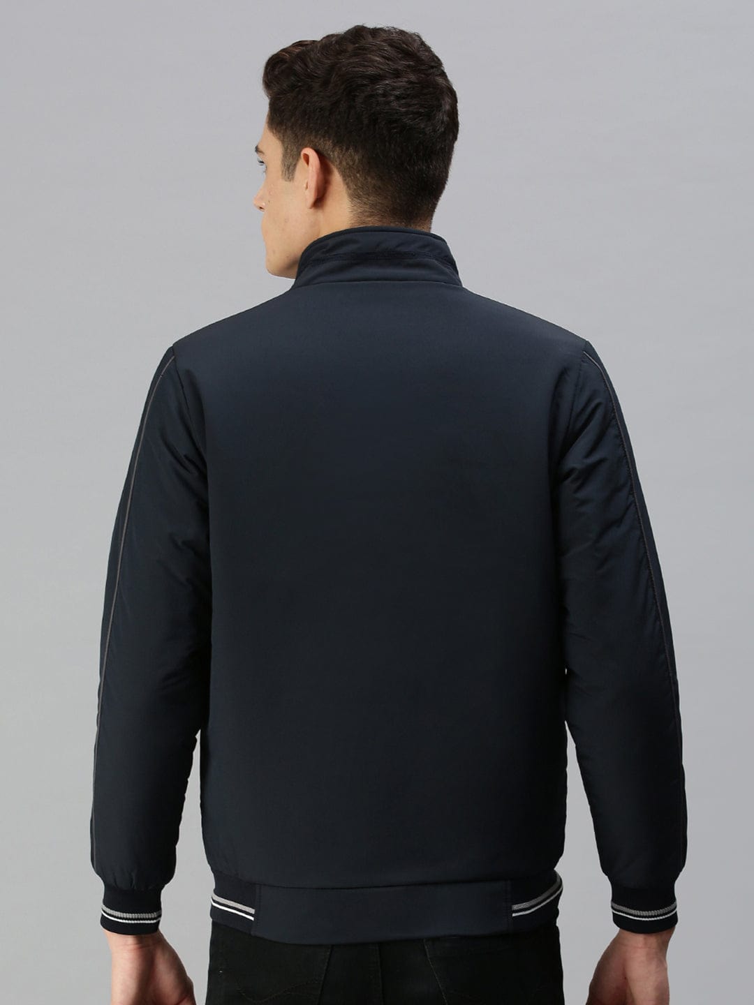 Men's Blue Bomber Jacket