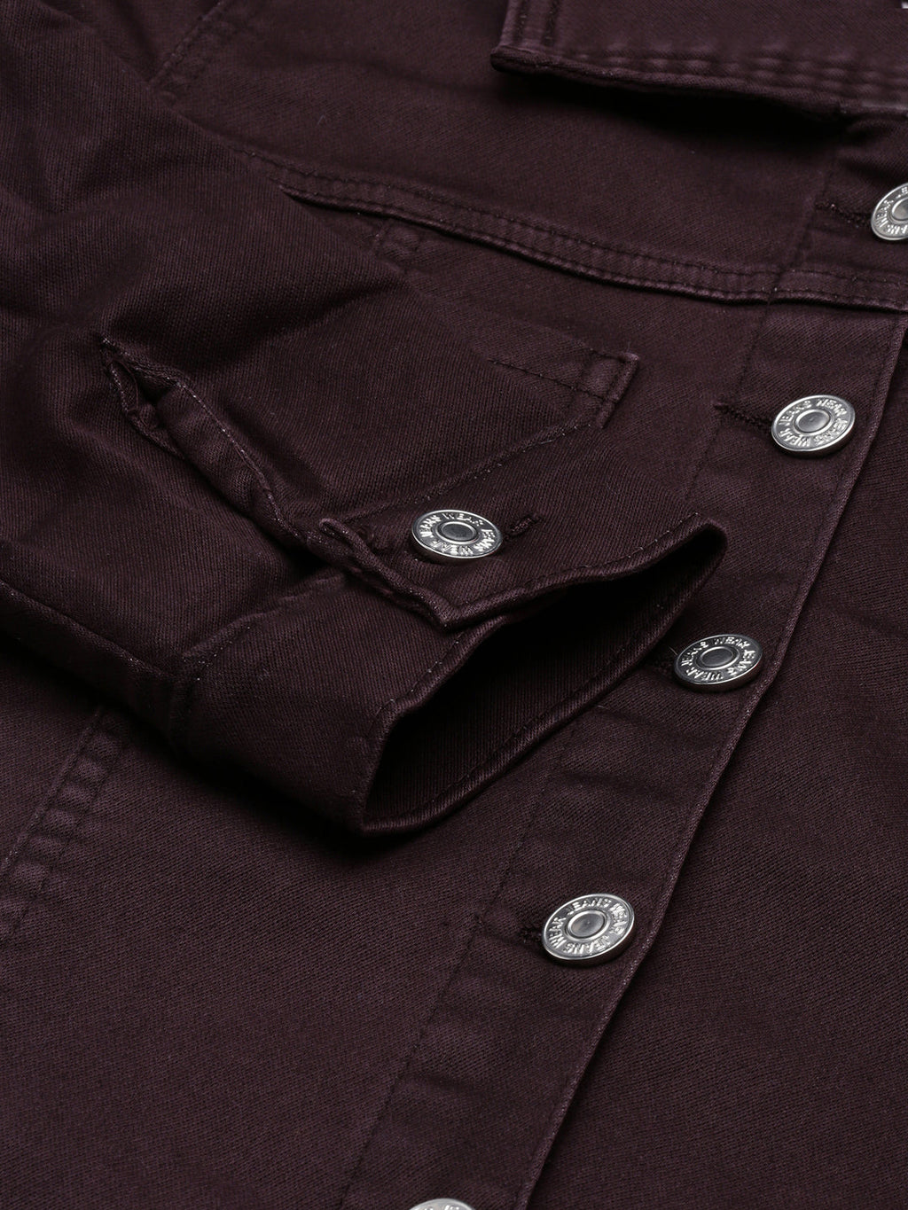 Women's Violet Shirt Collar Cotton Shirt Dress