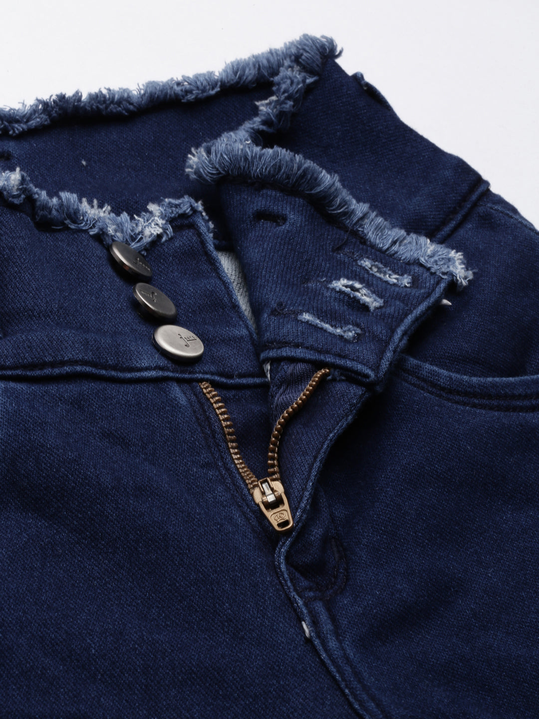 Women's Blue Skinny Fit Acid Wash High-Rise Denim Jeans