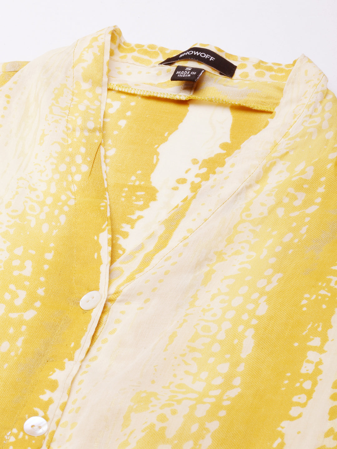 Women's Anarkali Yellow Embellished Kurta