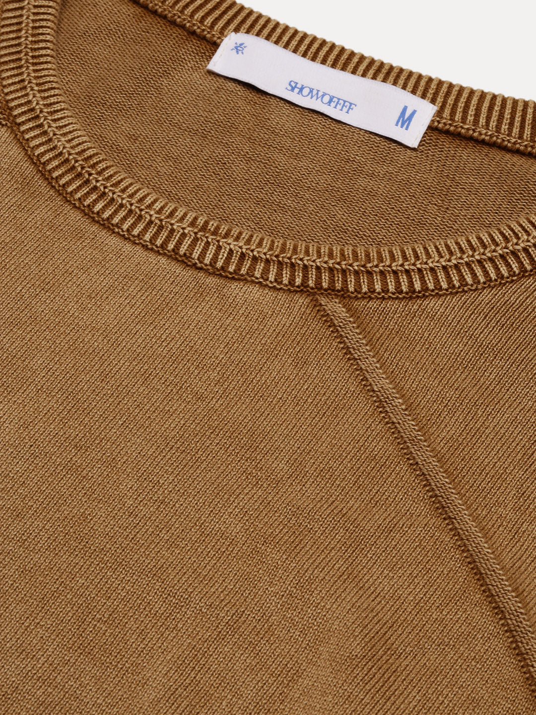 Men's Brown Full Sleeve Sweater