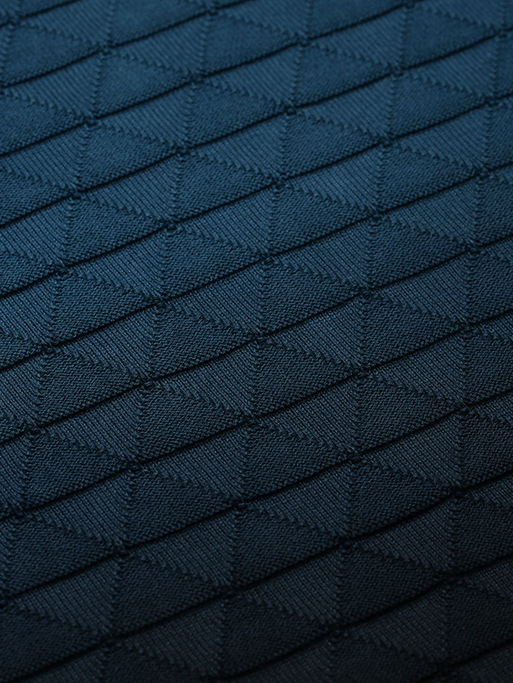 Men's Blue Ombre Textured Sweater